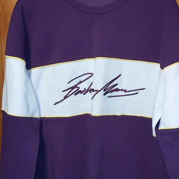 BoohooMan Big&Tall Slogan Sweatshirt - Picture 3 of 3